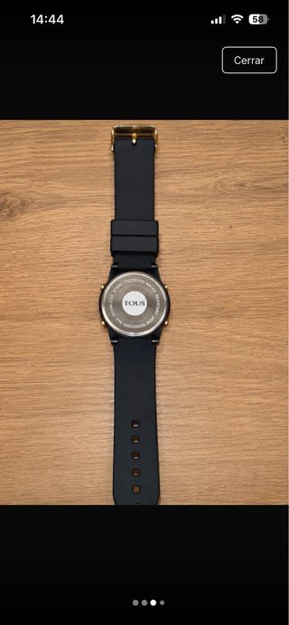 Reloj Tous D-Bear Fresh Negro y Dorado