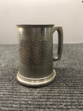 Jarra de peltre inglesa vintage