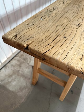 Consola de madera maciza NUEVA