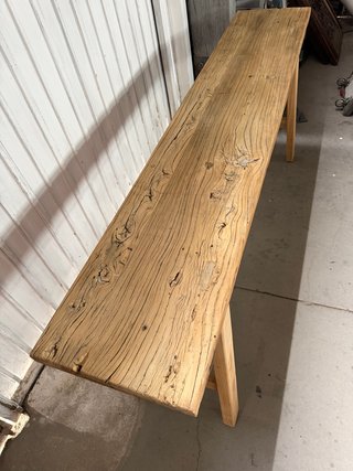 Consola de madera maciza NUEVA