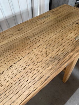 Consola de madera maciza NUEVA