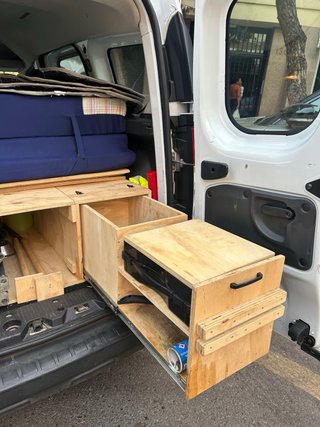 Mueble camper Dacia Dokker + Colchón