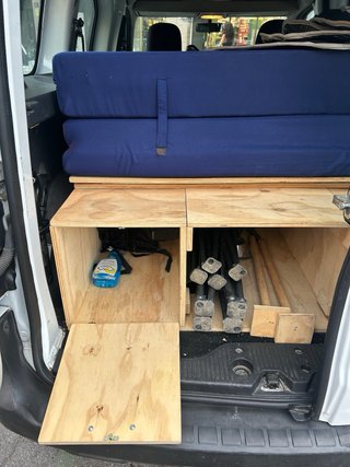 Mueble camper Dacia Dokker + Colchón