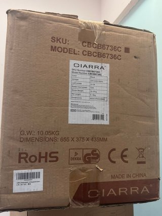 CIARRA Campana extractora Cocina A++  "A ESTRENAR"