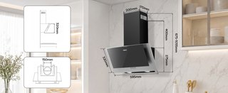 CIARRA Campana extractora Cocina A++  "A ESTRENAR"
