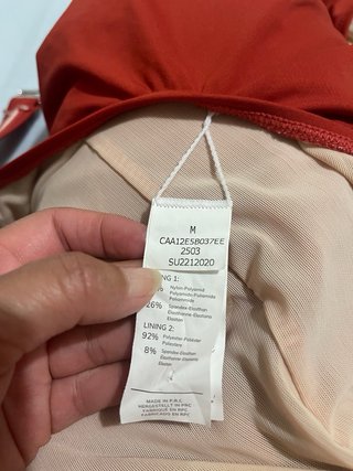 Bañador control de vientre Cupshe Talla M
