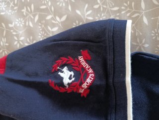 Polo El Corte Inglés Azul y Rojo