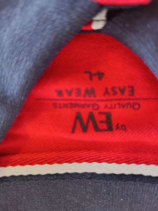 Polo El Corte Inglés Azul y Rojo