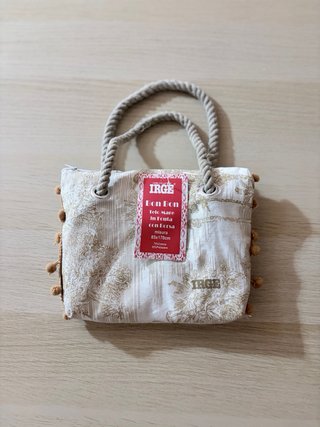 Borsa mare IRGE+ telo fouta-Bolso de playa +Toalla