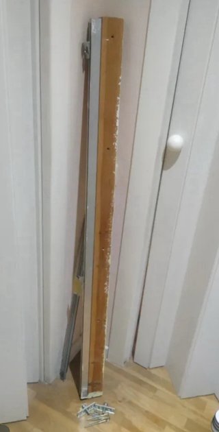 Guía para 2 puertas correderas 3 metros