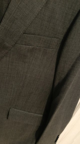 Traje de chaqueta gris
