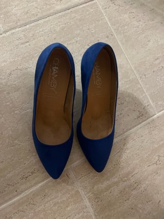 Zapatos de tacón Chamby azules