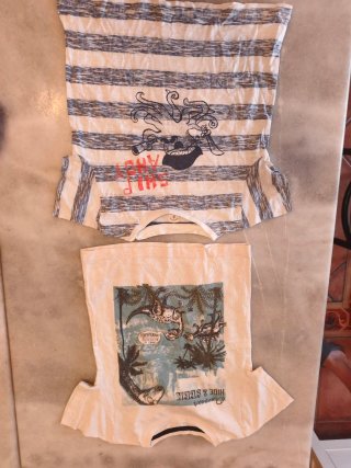6 Camisetas Niño Talla 24-36 Meses