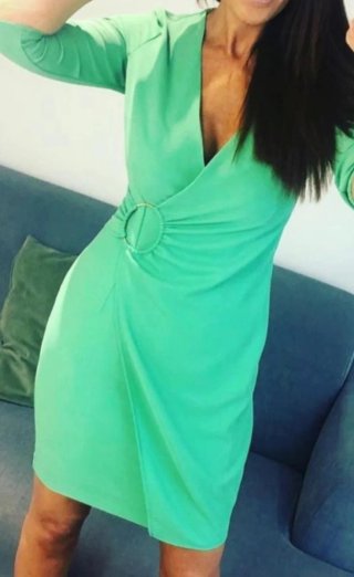 Vestido negro Carher