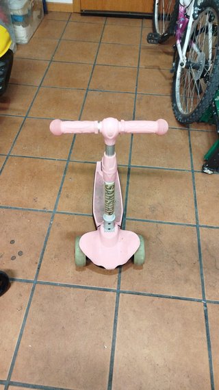 Patinete 3 Ruedas Rosa