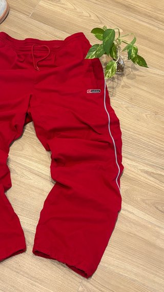 Pantalones Adidas EQT Baggy Y2K Rojos