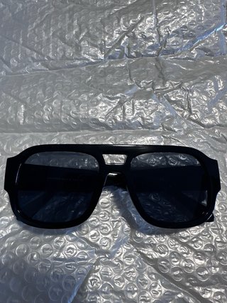 Gafas de Sol Louis Vuitton Negras y Plateadas