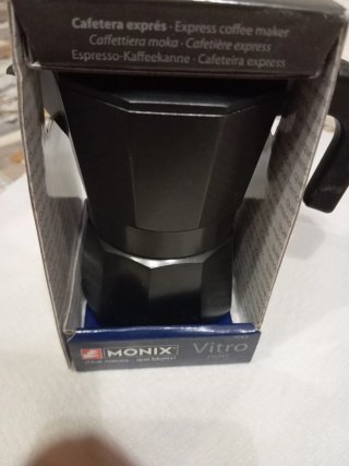 Caffettiera Monix 3 tazze alluminio