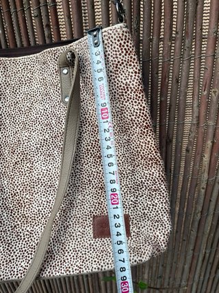 Bolso Soruka de piel auténtica | Nuevo | Doble asa