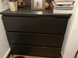 Cajonera Negra Ikea