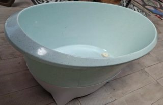 Bañera bebé con patas