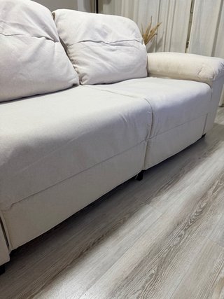 Sofá de 2 plazas Beige