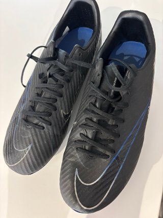 Zapatillas Nike Mercurial Fútbol Negras y Azules