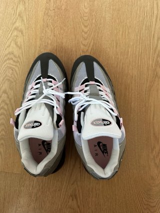 Nike Air Max 95 gris, negro y rosa – Talla 42