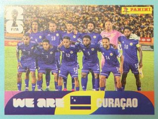 Cromo Panini Curazao Mundial 2026