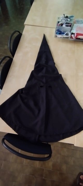 Cubrerostros de Nazareno Negro Nuevo