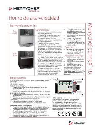 Merrychef Horno Profesional