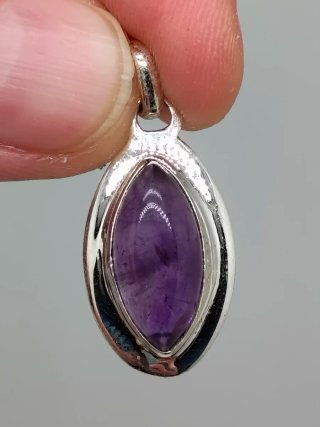 Colgante Plata 925 y Amatista
