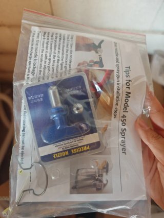 Pulverizador de pintura/Pistola Pintar VEVOR 450