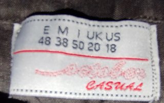 Camisa Zara Manga Corta Talla 46 Marrón