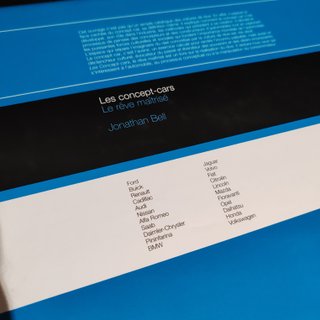 Les concept-cars Le rêve maîtrisé