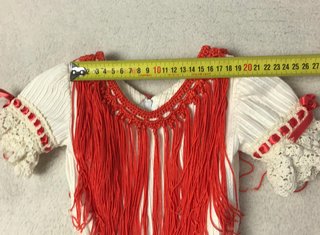 Vestido Flamenca Niña Talla 5 Años