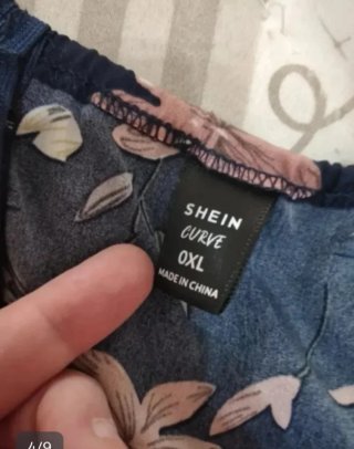 Vestido tirantes Shein talla L