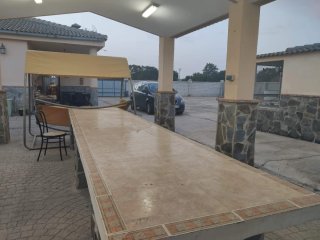 Alquiler para cumpleaños barbacoa exterior todo