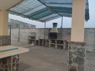 Alquiler para cumpleaños barbacoa exterior todo