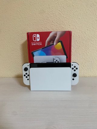 Nintendo Switch OLED Blanca Completa