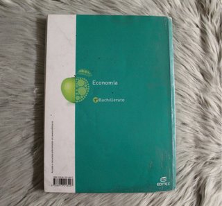 Libro Economía I, 1º Bachillerato.