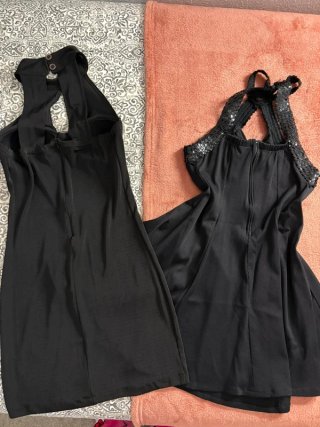 Lote 2 Vestidos Vintage Francisco Lara Negro