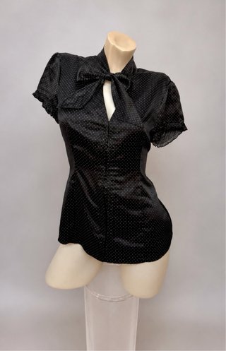 Blusa Esprit lunares talla M formal, oficina