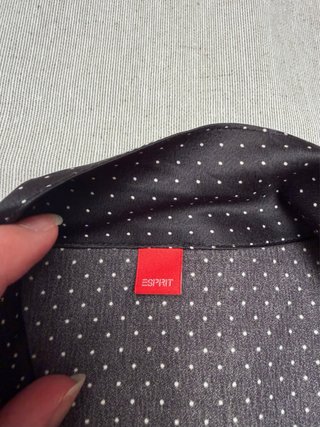 Blusa Esprit lunares talla M formal, oficina
