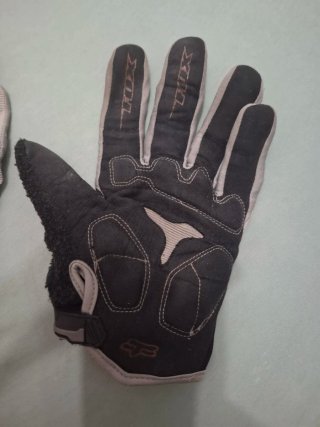 Guantes Fox Racing Negro y Gris
