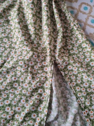 Vestido Shein flores margaritas Talla XS