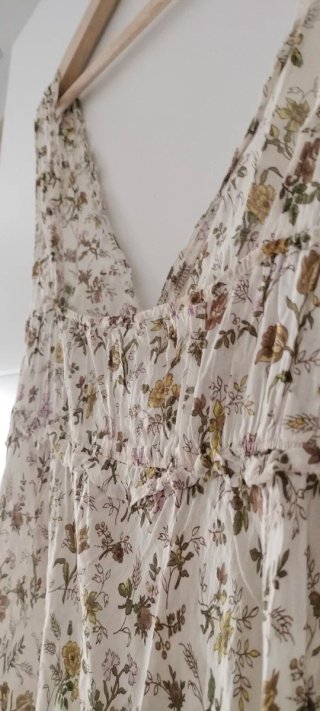 Vestido gasa estampado New Penny