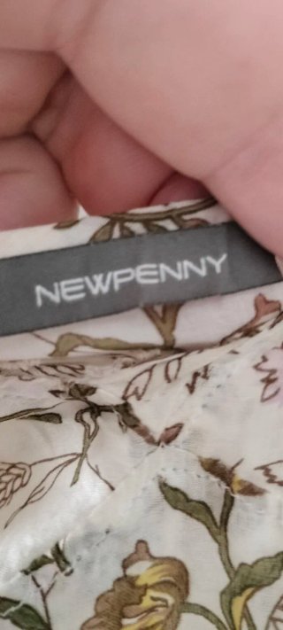 Vestido gasa estampado New Penny