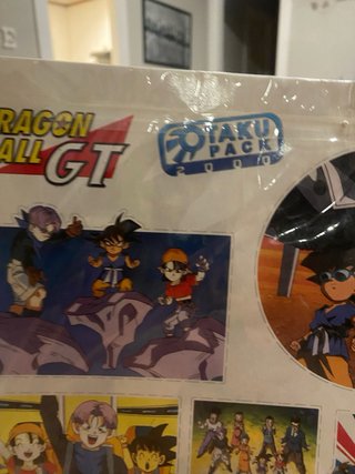 Dragon Ball GT Taku Pack 2000 Adhesivos
