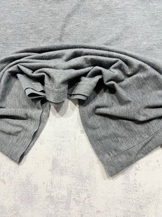 Camiseta Quiksilver gris manga larga